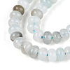 Dyed Natural White Jade Beads Strands G-T139-59A-14-3