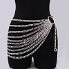 Alloy Curb Chain Multilayer Waist Chains for Women FS-WG2C43C-02-1