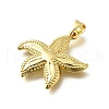 Brass Pendants KK-Q066-07C-G-2
