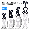 Gorgecraft Cloth Clover Brass Buckles DIY-GF0001-75-2