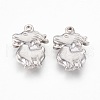 Tarnish Resistant 201 Stainless Steel Pendants STAS-O118-37P-1
