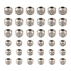 Mega Pet 120Pcs 6 Style 303 Stainless Steel Spacer Beads STAS-MP0001-02-2