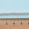 Baking Painted Pearlized Glass Pearl Round Bead Strands X-HY-Q003-4mm-01-5