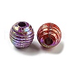 Opaque Acrylic European Beads OACR-E031-06-2