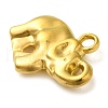 Ion Plating(IP) 304 Stainless Steel Pendants STAS-M070-28G-2