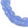 Electroplate Imitation Jade Glass Beads Strands EGLA-N013-J10mm-D06-3
