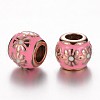 304 Stainless Steel Enamel European Beads STAS-F057-109-1