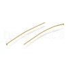 Brass Flat Head Pins KK-H502-01F-G-2