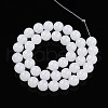 Imitation Jade Glass Beads Strands GLAA-T032-J10mm-01-2