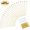 Brass Ball Head Pins KK-YW0002-25A-G-1