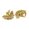 Rack Plating Brass Micro Pave Cubic Zirconia Charms KK-D036-03G-3