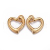 304 Stainless Steel Open Heart Charms X-STAS-L218-14G-2