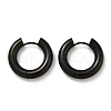 202 Stainless Steel Polishing Hoop Earrings EJEW-M106-02EB-04-4