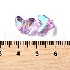 UV Plating Transparent Acrylic Beads MACR-F083-11B-3