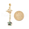 304 Stainless Steel Crylstal Rhinestone Toggle Clasps PALLOY-JF01614-2