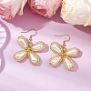 304 Stainless Steel Dangle Earrings EJEW-MZ00377-1