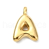 304 Stainless Steel Alphabet Pendants STAS-U033-02G-2