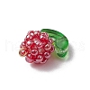 Glass Seed Beads Pendants PALLOY-MZ00592-5