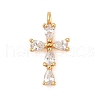 925 Sterling Silver Clear Cubic Zirconia Charms STER-NH0015-01G-1