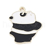 Alloy Enamel Pendants ENAM-P253-01C-G-1