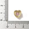 Brass Micro Pave Cubic Zirconia Beads KK-I276-46G-07-3