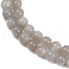 Natural Grey Moonstone Beads Strands G-G206-A01-6mm-4