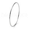 304 Stainless Steel Simple Plain Bangle for Women BJEW-F461-01A-P-2