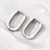 Non-Tarnish 304 Stainless Steel Huggie Hoop Earrings X-STAS-H156-11A-P-2