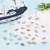GOMAKERER 250~300Pcs Natural Cowrie Shell Pendants BSHE-GO0001-06-4
