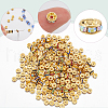 SOFPLATE 300pcs 10 Colors Brass Rhinestone Spacer Beads RB-SP001-07B-6