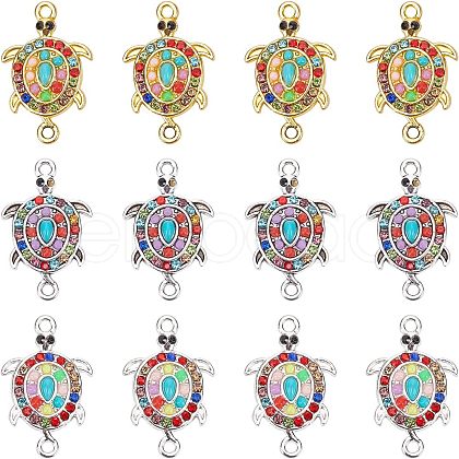  30Pcs 3 Colors Alloy Connector Charms RB-NB0001-22-1