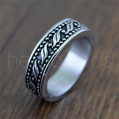 304 Stainless Steel Finger Rings FS-WGEE9BE-03-1