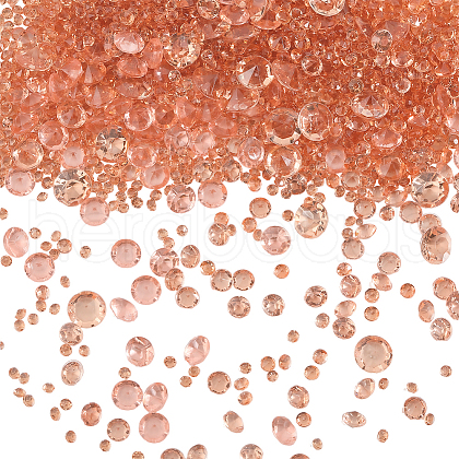 SOFPLATE 6300Pcs Acrylic Rhinestone Pointed Back Cabochons GACR-SP0001-03A-1