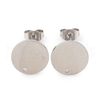 304 Stainless Steel Stud Earring Findings STAS-H436-21P-02-1