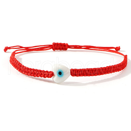 Bohemian Style Glass Beads Braided Bead Bracelets FR5160-1-1