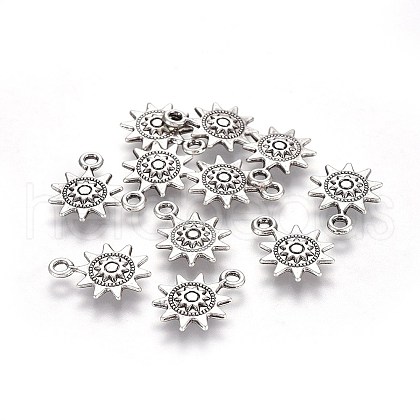 Tibetan Style Alloy Pendants X-LF0214Y-TAS-NR-1
