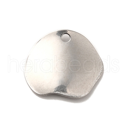 304 Stainless Steel Pendants STAS-I694-37P-1