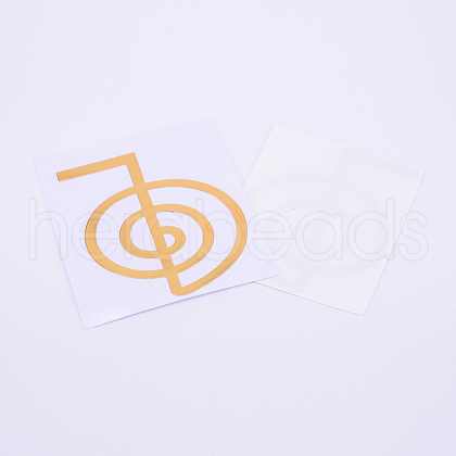 Self Adhesive Brass Stickers DIY-TAC0005-38G-6.8cm-1