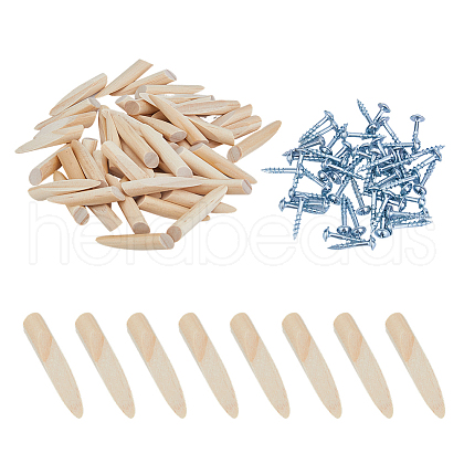SUPERFINDINGS 1 Set Solid Wood Pocket Hole Plugs FIND-FH0009-66-1