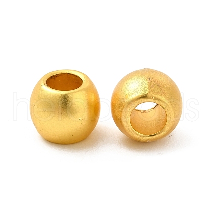 Rack Plating Alloy European Beads PALLOY-F287-34MG-1