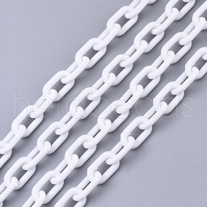 Opaque Acrylic Cable Chains SACR-N010-002L-1