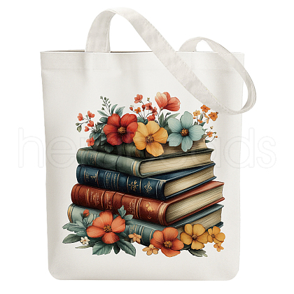 Canvas Women's Tote Bags ABAG-WH0056-005-1