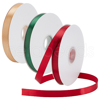  3 Rolls 3 Colors Polyester Ribbon OCOR-PH0004-55-1
