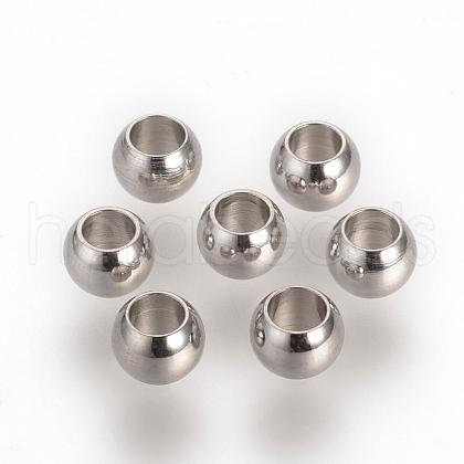 201 Stainless Steel Spacer Beads STAS-R071-35-1