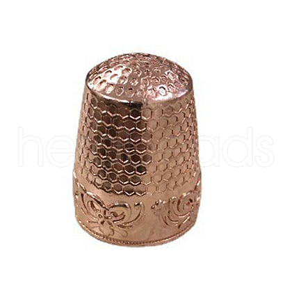 Brass Sewing Thimbles SENE-PW0002-103RG-1