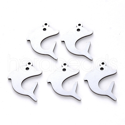 Tarnish Resistant 304 Stainless Steel Pendants STAS-N092-83-1