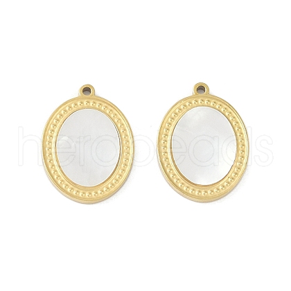 Ion Plating(IP) 304 Stainless Steel Pendants STAS-R233-08G-1