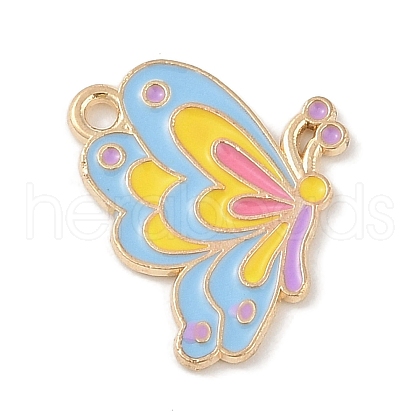 Alloy Enamel Pendants ENAM-Z010-13B-KCG-1