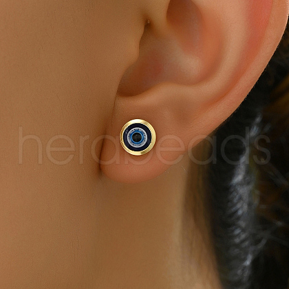 Elegant Turquoise Stud Earrings for Women GE4414-1
