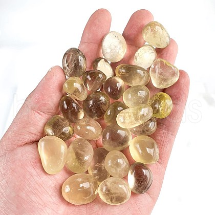 Mother's Day Gifts Natural Yellow Quartz Healing Stones PW-WGD7FF2-03-1